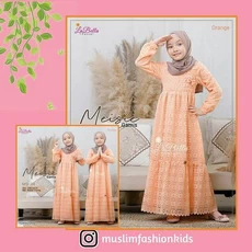 Gambar Baju Gamis Anak Perempuan Saudi Dropship