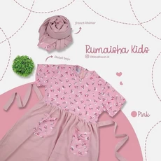 Gamis Brokat Anak TPA 8 Tahun