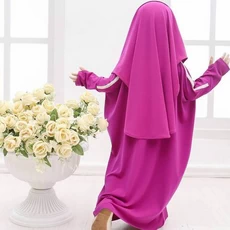 Ethica Gamis Anak Pakaian Muslim Anak Perempuan Ngaji Grosir
