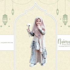 Gamis Anak Jersey Ori SetCel Remaja