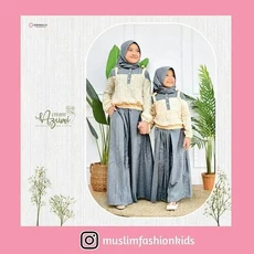 Gamis Anak Dan Ibu Set Jilbab Ngaji Terbaru