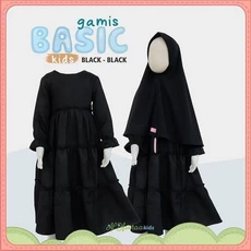 Gamis Anak Perempuan Kaos Murah Grosir