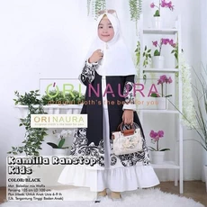 Gamis Anak Syari Muslimah SMP Tanggung