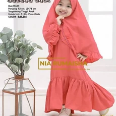 Gamis Syari Anak Umur 11Tahun Murah Gratis Ongkir
