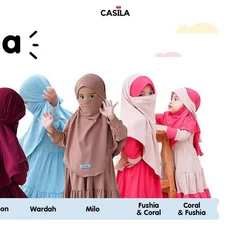 Gamis Anak Murah Umur 12 Niqab 8 Tahun