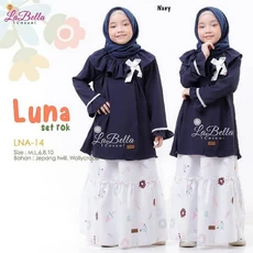 Gamis Wolpis Anak TPA 11 Tahun