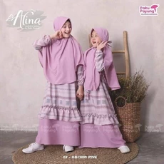 Arfan Kids Gamis Anak Niqab 6 Tahun