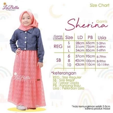 Gamis Anak Terbaru Kombinasi Seragam Promo