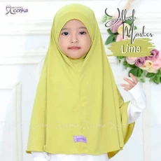 Gamis Anak Bahan Moscrep Abaya 11 Tahun