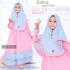 Gamis Satin Anak SD 9 Tahun