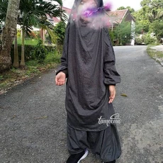 Gamis Anak Bandung Dress Muslim Modern Tanggung