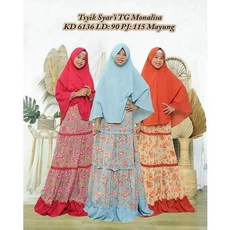 Gamis Set Anak Perempuan Modern Terbaru 2023