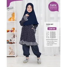 Gamis Anak Syari branded 9 Tahun