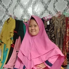 Gamis Anak Terbaru Kombinasi Syari 6 Tahun