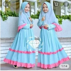 Baju Gamis Anak Perempuan Murah Promo