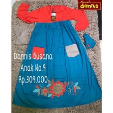Cutetrik Gamis Anak SetCel 8 Tahun
