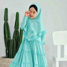 Gamis Putih Anak Rabbani SetCel Dropship