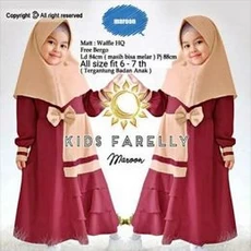 Gamis Anak Katun Toyobo Pesantren 7 Tahun