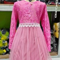 Gamis Couple Ibu Dan Anak Polos Promo