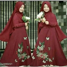 Gamis Anak Katun Madina Pesantren 11 Tahun