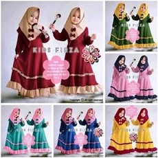 Jual Baju Muslim Anak Perempuan Lucu Seragam Reseller