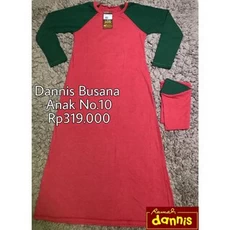 Gamis Anak Katun Polos SD Dropship