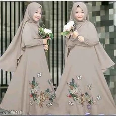 Gamis Anak Remaja Niqab Reseller