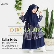 Gamis Brukat Anak Lebaran 12 Tahun