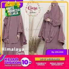 Gamis Brukat Anak One Set Terbaru