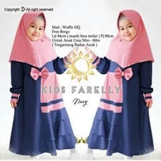 Baju Gamis Anak Perempuan Warna Hitam Ngaji 5 Tahun