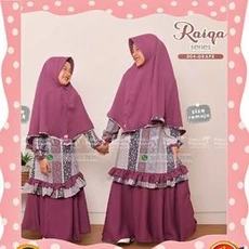 Gamis Couple Ibu Dan Anak Dewasa Cadar Grosir