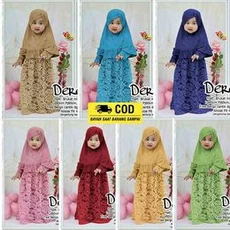Gamis Anak Paku Payung Terbaru SD Grosir