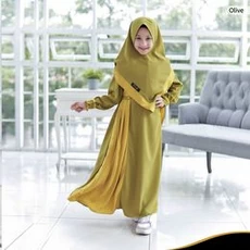 Baju Gamis Cadar Anak Cadar 6 Tahun