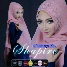 Pashmina Syari Instant PNS Grosir