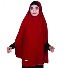 Jilbab Bunda Syari Polos Ibu