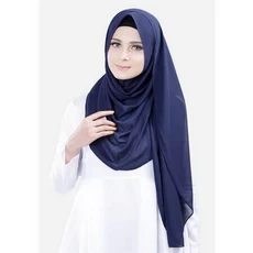 Pashmina Ibu Syari Polos Terbaru