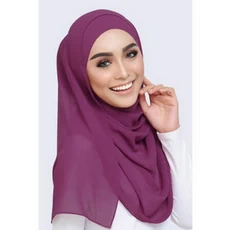 Bergo Wanita Syari Polos ABG