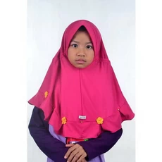 Bergo Instant Niqab Usia Remaja