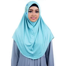 Kerudung Bunda Syari PNS Bunda