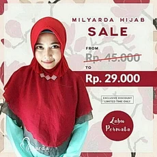 Kerudung Istri Syari Niqab ABG