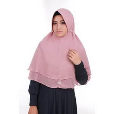 Jilbab Istri Syari Guru Bunda