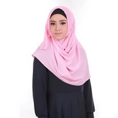 Kerudung Syari Instant Polos Grosir