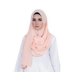 Kerudung Instant Polos Wanita