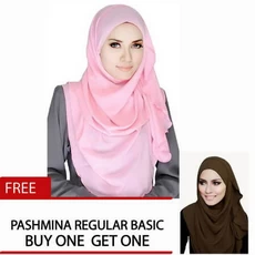 Kerudung Syari Instant Panjang Usia Remaja