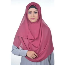 Bergo Ibu Syari Polos Usia Remaja