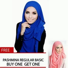 Pashmina Istri Syari Cadar Usia Tanggung