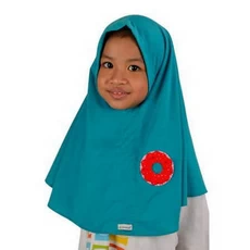 Pashmina Bergo Anak Lebaran Usia Tanggung