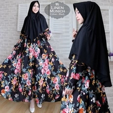 Gamis Ungu Murah Terbaru