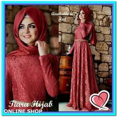 Gamis Terompet Niqab Ecer