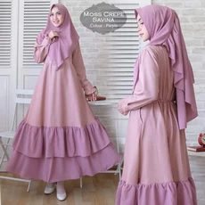 Gamis Pink Fanta Niqab Dropship